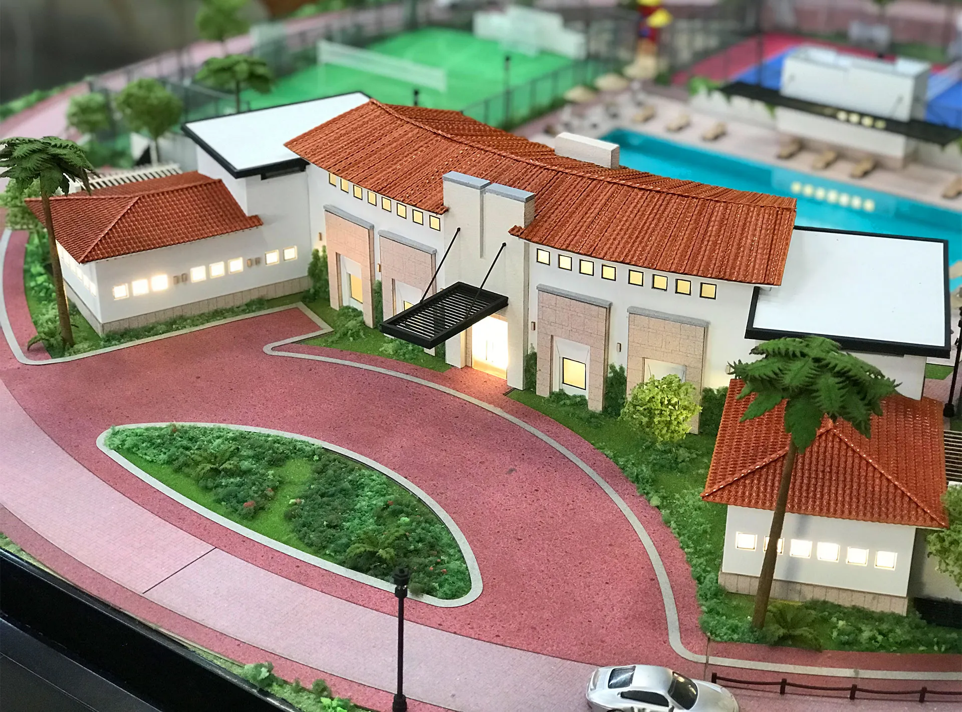 maquetas de desarrollos residenciales