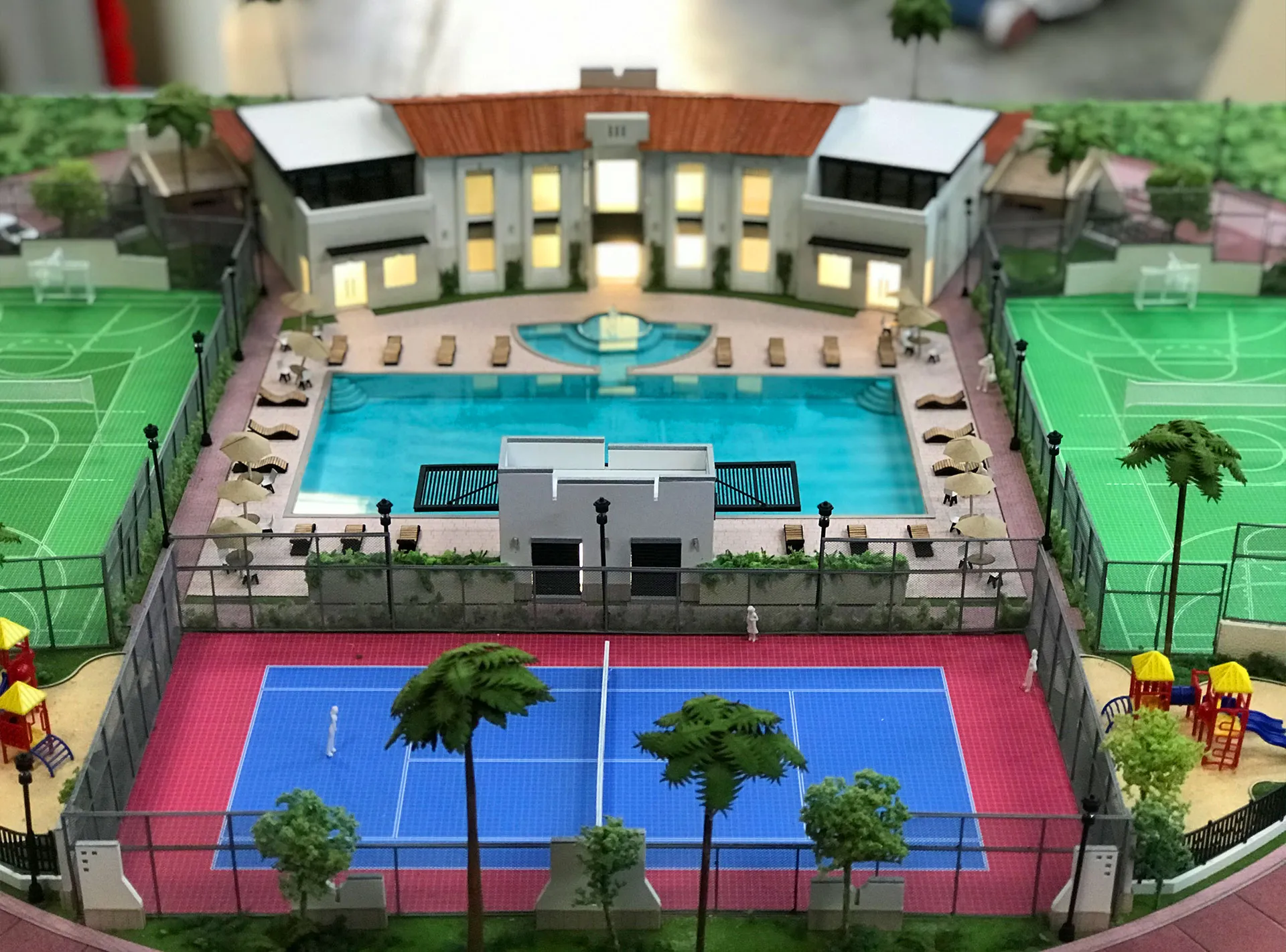 maquetas de desarrollos residenciales